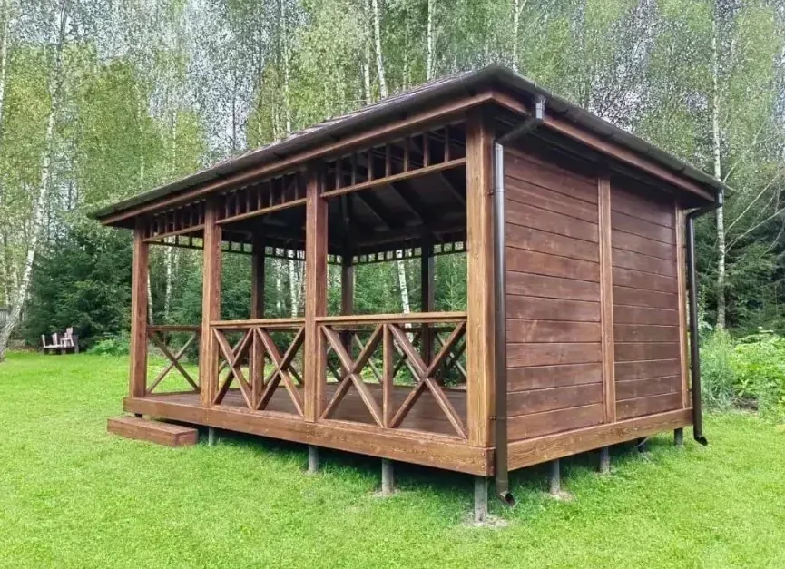 Открытая беседка